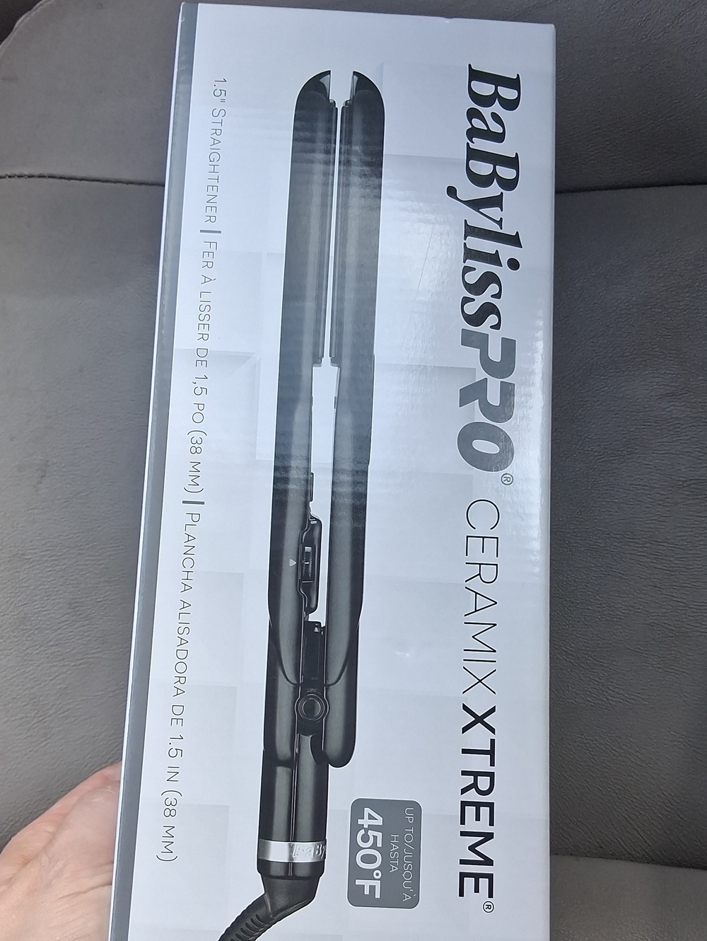 BNIB BaBylissPRO Ceramix Xtreme 1.5" Flat Iron - Black